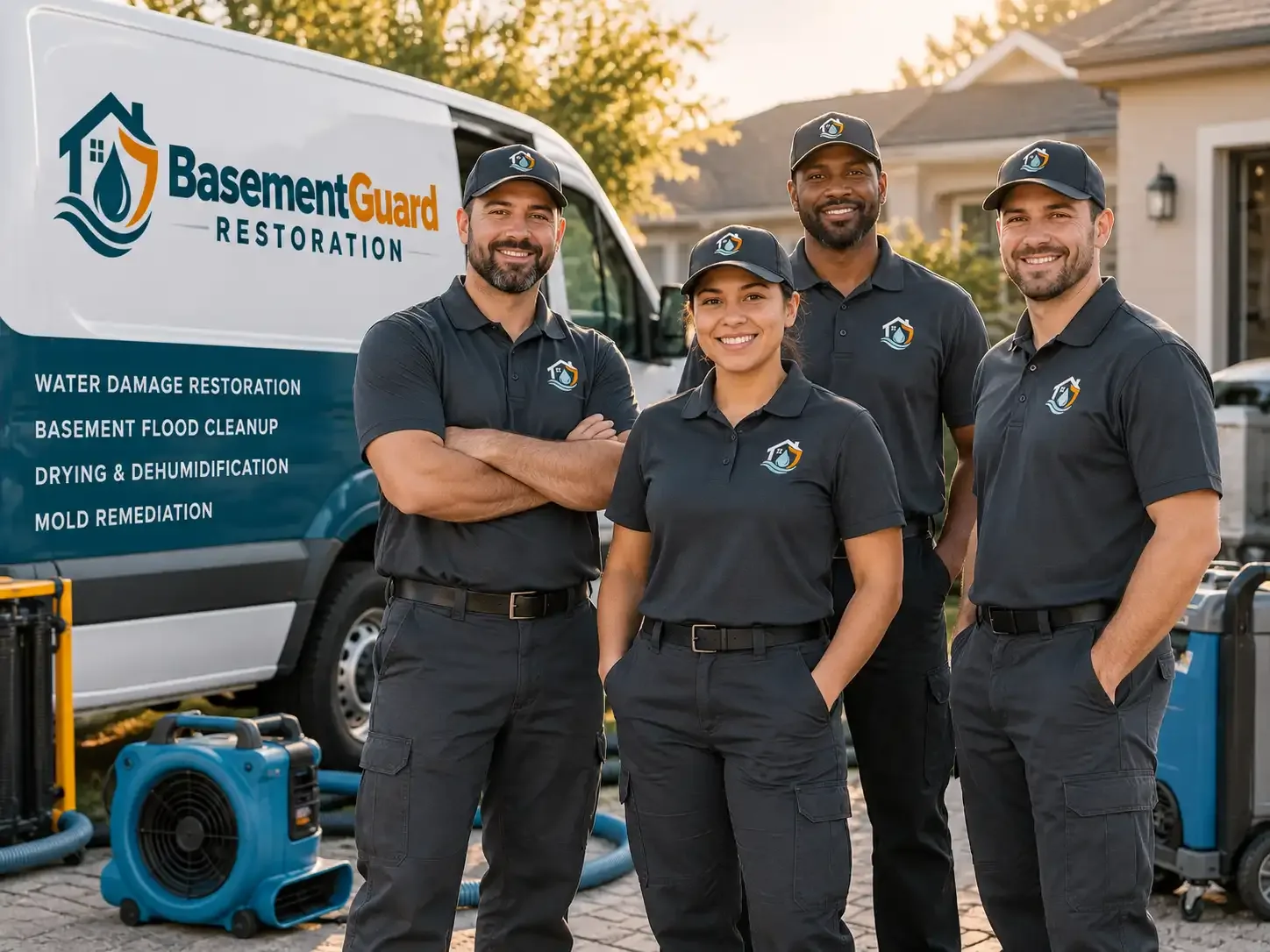 Basement Water Damage Restoration company in Gibsonville, NC